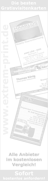 Gratisvisitenkarten - kostenlos anfordern